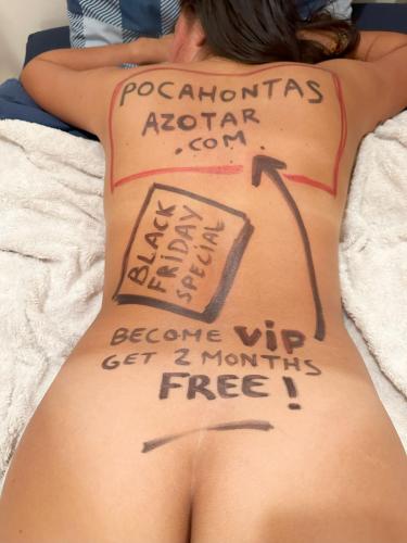 Pocahontas Azotar - Black Friday 2024 body writing