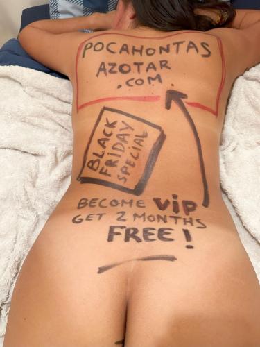 Pocahontas Azotar - Black Friday 2024 body writing