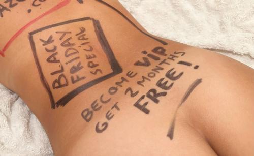 Pocahontas Azotar - Black Friday 2024 body writing