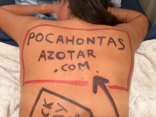 Pocahontas Azotar - Black Friday 2024 body writing