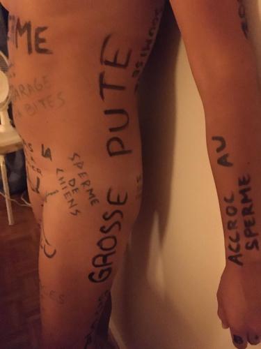 Pocahontas Azotar Degraded, humiliated, Part 3: Body Writing
