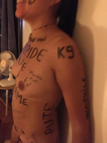 Pocahontas Azotar Degraded, humiliated, Part 3: Body Writing