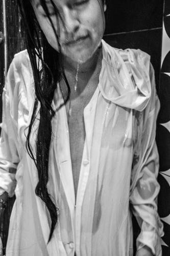 Pocahontas Azotar My twin sister Nikki in the shower