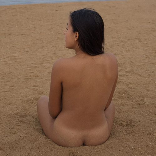 Pocahontas Azotar - Naked on the Beach