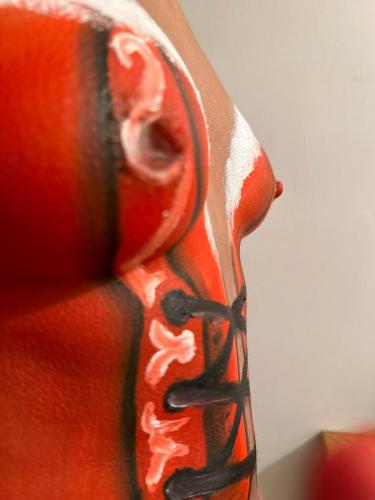 Pocahontas Azotar Christmas Bodypaint